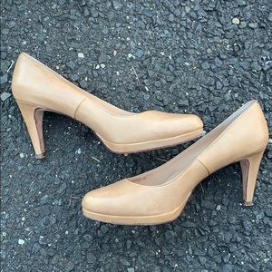 Cole Haan nude heels